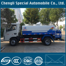 Feito em China 4x2 LHD 5000liters caminhão de água